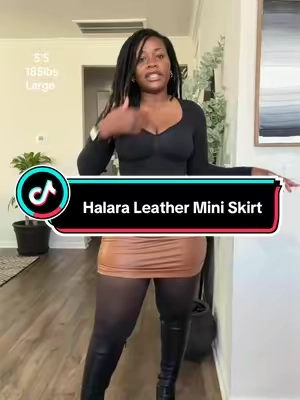 Finally a mini skirt that keeps the cheeks INSIDE 😂👏🏾 #tiktokshopstockup #TikTokShopFaliDealsForYou #halara #miniskirt 