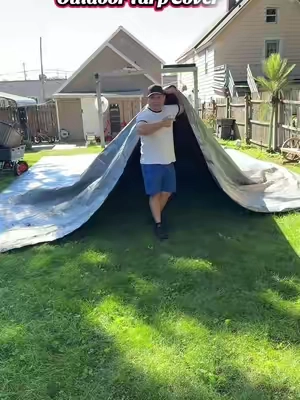 Tuspuzz Tarp Heavy Duty Waterproof 20x30 ft Plastic Poly Tarp Cover 10 Mil Multi Purpose Tear UV and Temperature Resistant Outdoor #WaterproofTarp #OutdoorTarpCover #tiktokshopcreatorpicks  #PlasticPolyTarp  #TIkTokShopFallDealsForYou 