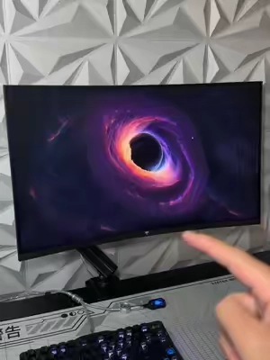 KTC 32 inch Curved Gaming Monitor 180hz 2k Resolution KTC H32S5 #ktcmonitor #gamingmonitor #monitor #gaming #pcgaming 