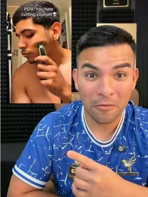 No volveré a usar otro rastrillo después de esto 😱 #razor #shaving #shave #barbas 