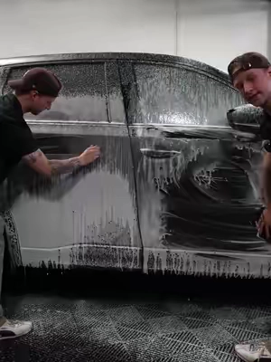 Clay bar vs. clay towel: which one wins? 🧽⚔️ We put them head to head on the same paint. Watch how fast, smooth, and easy each one gets the job done, then pick your side. #Blackline #ClayBar #ClayTowel #CarDetailing #DetailingTok