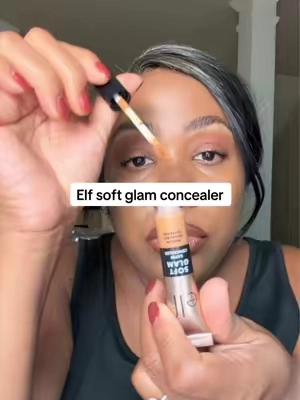 I have the shade tan warm and tan neutral  #elf #concealer #softglamconcealer #elfcosmetics #makeup 