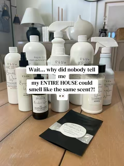 I finally understand why buying everything in the same scent makes so much sense. Floors, laundry, carpet… we’re coordinating over here. 😂
