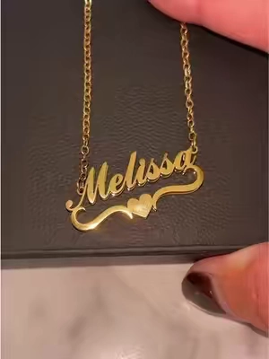Customize name necklace #tiktokshopfalldealsforyou #greatgifts #christmasgiftideas #personalizedgifts 