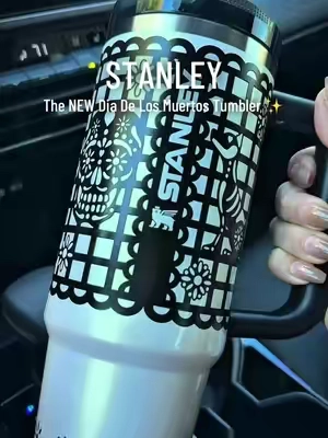 If you thought you were done buying Stanley Thmblers... think again. 💀🌸✨ The new Dia De Los Muertos collection just dropped and the details are incredible. @Stanley 1913 #stanley1913 #stanley1913partner #stanleytumbler #DiaDeMuertos #stanleycollection 