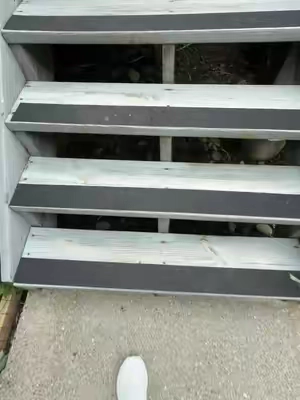 @VEVOR Home Improvement #diyhomeimprovement #antislip #homeimprovement #seniordog #seniors Anti-slip grip tape is great as a quick, temporary home-safety upgrade because you can add traction exactly where you need it without permanently altering the surface. It’s especially useful on stairs, steps, ramps, entryways, slick tile, ladders, and other smooth surfaces where slipping is a concern. The textured surface increases friction and grip under your feet, including when a surface is wet or you’re wearing socks or smooth-soled shoes. It’s inexpensive, takes minutes to apply, requires no construction, and can usually be removed or replaced when you’re ready for a more permanent solution.