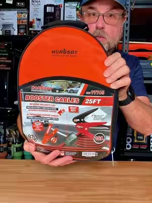 25FT 1-Gauge 800A Heavy Duty Automotive Jumper Cables #jumpercables #jumpstart #RoysRealReviews 