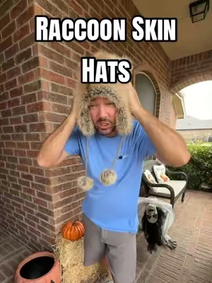 Faux Fur Raccoon Skin Hats