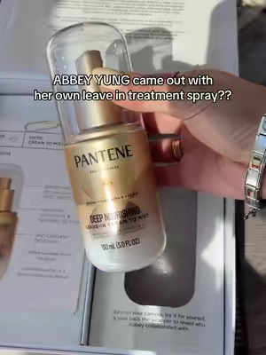 the hair queen herself!!! only on TTS TOO #pantene #abbeyyung #abbeyyungmethod 