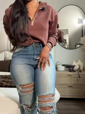 The viral gold zipper hoodie in brown  🥰🧸🤎—I love.  #sweaterweather #hoodieszn #womensfashion #hoodies 