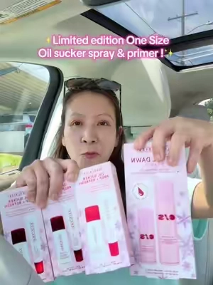 Oily-skin makeup prep + midday refresh ✨ The ONE/SIZE Oil Sucker Prep & Refresh Mattifying Duo pairs the Extreme Mattifying Primer with a travel-size Liquid Blotting Paper Spray. Tap the basket to shop! ❤️ #ONESIZEBeauty #OilSucker #MattifyingPrimer #OilySkinMakeup #holidayset @ONE SIZE BEAUTY 