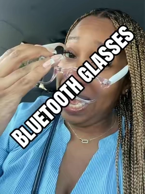 Glasses that tint in the sun AND let me take calls, listen to music & stay connected?! 👓☀️🎶 #SmartGlasses #BluetoothGlasses #TechFinds #WearableTech #SmartSunglasses