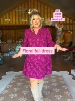 The prettiest fall dress!