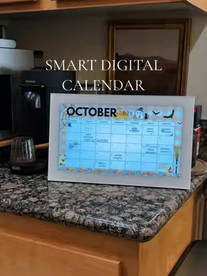 A much needed house manager to make my life easier 🙌🏼 this smart digital calendar literally does it all!  #digitalcalendar #digitalplanner #momhack #housemanager #giftideasforher @SmartFamilyPlanner  Smart digital calendar gifts for her busy mom hack
