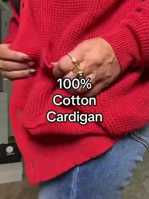 Looking put together shouldn’t require a whole outfit crisis. This 100% cotton cardigan is the fall layering piece for jeans, work outfits, and last minute plans. Check the colors now so you’re not settling for your second choice. 🤎 #CottonCardigan #FallOutfits #FallCardigan #FashionOver40 #tiktokshopfalldealsforyou 