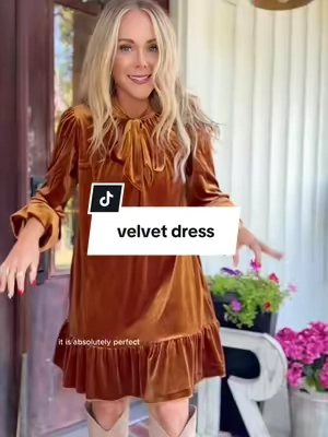 how classy is this dress for the holidays🤌🏼✨
