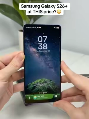 Best phone i've ever had.. plus the extra coupons make it so affordable! @Samsung @Samsung US #samsung #samsunggalaxy #galaxys26plus #tiktokshopblackfriday 