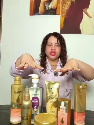 Set completo Pantene para cabello más fuerte, brillante y cuidado de raíz a puntas. Incluye shampoo, acondicionadores, mascarilla, spray 10 en 1 y sérum para el cuero cabelludo. ✨ #pantene #haircare #cabello #cuidadodelcabello #tiktokshop 