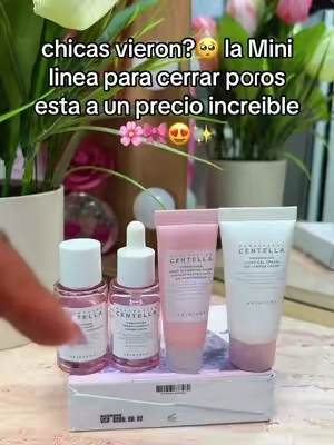 Kit de viaje coreano Skin1004 Madagascar Centella Poremizing con los cuatro pasos para piel grasosa y poros visibles: espuma limpiadora con arcilla rosa, tóner, ampolla ligera y crema en gel. Ideal para probar la línea completa, viajar o llevar al gym. Envío incluido. #TikTokCreatorPicks #DealsForYouDays #Skin1004CentellaKitDeViaje #RutinaCoreanaPielGrasa #KBeauty Costos sujetos a disponibilidad y variaciones sin previo aviso.