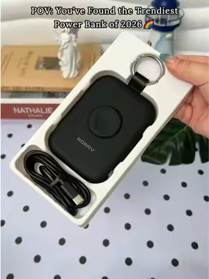 The accessory you didn't know your bag was missing. 👜🔋#powerbank #dealsforyoudays #rorry #tiktokshop #viral 