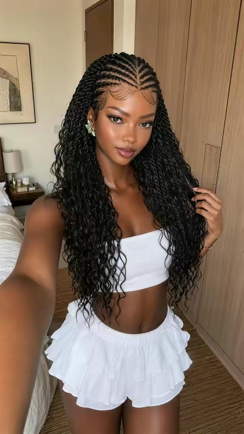 The curls catch the light and suddenly every angle matters. 😮‍💨✨#wearandgo #veralux #frodiohair #wigtok