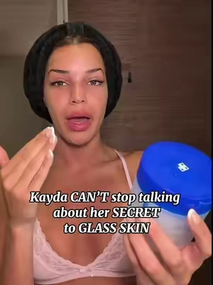 Kayda CAN’T stop talking  about her SECRET to GLASS SKIN 😍 #kayda #olandria #skin #medicube #acne 