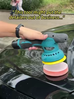 Stop paying hundreds for a professional polish! 
 🛑 This 6-inch Cordless Orbital Polisher comes with TWO 12V rechargeable batteries, 
 so you never run out of juice halfway through. With 8 variable speeds up to 5500RPM, 
 it perfectly handles detailing, waxing, and scratch removal on cars or boats. 👇
  Grab this ultimate kit in the TikTok Shop cart below before it sells out!
 #cardetailing #carcare #carpolisher #autodetailing #tiktokshopstockup