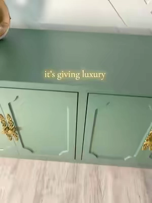 One piece of furniture changed everything #storage #clutter #buffet #sidetable #storagecabinet 