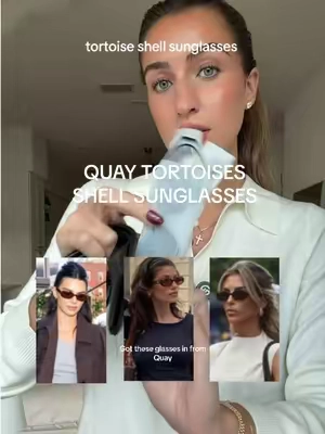 Obsessed w these quay tortoise shell sunglasses 
