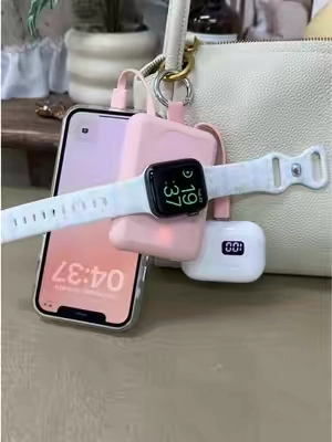 Cute on my bag. Powerful for my trip.  #powerbank #WeeklyDeals #dealsforyoudays #TikTokshopbacktoschool #traveltips