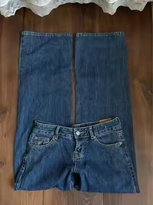 Sammy pacsun jeans in dark wash are a must for fall!! Cute with some Uggs #pacsun #falloutfits #2000snostalgia #october #chicaesthetic down town girl bella swan Elena Gilbert low rise baggy jeans dark wash pacsun viral jeans 