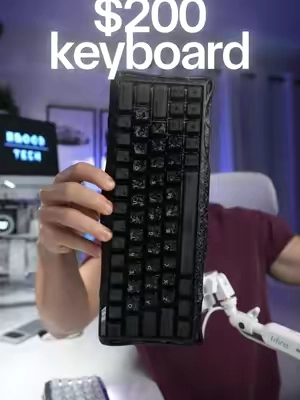 $200 forged carbon fiber keyboard - is it worth it ? #keyboard #gamingkeyboard #gravastar #v60pro #v60 
