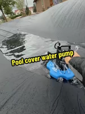 Water pump, SEESII 1/3HP Pool Cover Pump - Automatic On/Off, 3035GPH Submersible Water Pump with Filter Net, 25ft Power Cord, Check Valve, Sump Pump for Swimming Pool, Hot Tubs, Pond, Basement, Rooftops. #automaticwaterpump #automaticpoolcoverpump #waterpump #poolcoverpump @SEESII Tools 