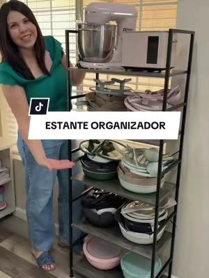 Librero organizador con repisas abiertas para libros, cajas y decoraciones @Sweetcrispy S #Bookshelf #HomeOrganization #HomeDecor #StorageSolutions #tiktokshopcreatorpiks 