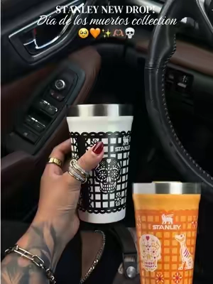 This collection is going fast 🥹🧡✨ @Stanley 1913 #stanley #StanleyCup #stanleytumbler #diadelosmuertos #stanley1913partner 