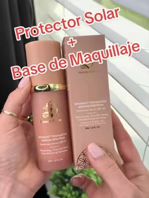 ‼️🚨DESCUENTO CHICAS😍 Base Biomimética 4 en 1 – Espectro Medio de Forever Bloom | Acabado impecable, tono uniforme y tinte para la piel. @Forever Bloom Skincare #tiktokshopstockup #tiktokshopfalldealsforyou #blackfriday #suncreen #basedemaquillaje 