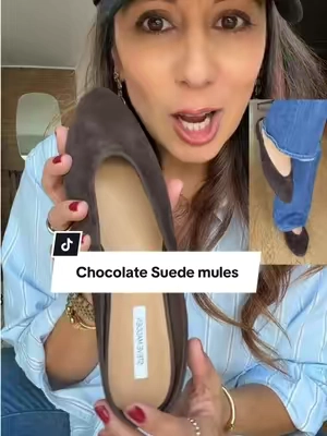 Replying to @pegeen Sherman Slip on suede mules with almond toe silhouette! Wear these with everything! #brownsuedemules #TikTokshopbacktoschool ##suedesliponmules #tiktokshopcreatorpicks #sliponmules @Steve Madden 