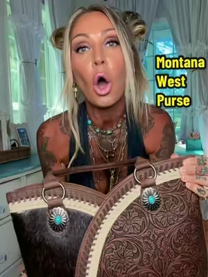 Montana West Handbags are always beautiful and so well made but this one is my favorite one they’ve ever made! OMGOSH this bag is gorgeous! #westernfashion #westernstyle #handbag #purse #western 