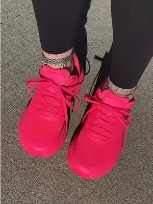 #sneakers #GymTok #nursetok #hotpinksneakers 