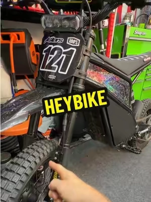Check out the HEYBIKE villain! #ebike #emoto #dirtbike 