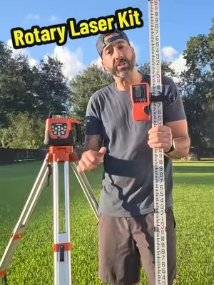 OFFICIAL VEVOR Commercial Rotary Self-Levelling Laser Level, 2000 ft Max Range, 360° Rotatory Scanning Green Cross Line, 5 Rotation Speeds, 4 Scanning Angles Adjustment, IP66 Waterproof, Remote Control, Portable Tool with Batteries & Eyeglasses #tiktokshopstockup #SohoChic #toolupgrade #vevorsuperbrandday #tiktokshopsblackfriday @VEVOR Store 