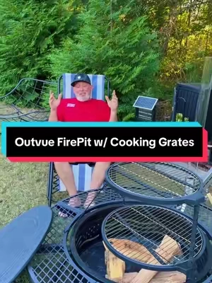 Fire pit season just got an upgrade 🔥 Grill, gather, and stay warm all in one! Perfect for those cool fall nights in the backyard. 🍂🔥 #FirePit #OutdoorLiving #BackyardMustHaves #FallFinds #TikTokShopFinds. @Outvue 