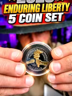 The 2026 Enduring Liberty Half Dollar 5-Coin Set is an awesome addition to the collection! 🇺🇸🪙 Definitely a cool set for any coin collector. #CoinCollecting #EnduringLiberty #HalfDollar #CoinCollector #Collectibles 