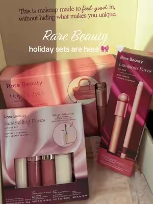 Stunning all of them!! 🤩💕✨🎀 #rarebeauty #rarebeautymakeup 