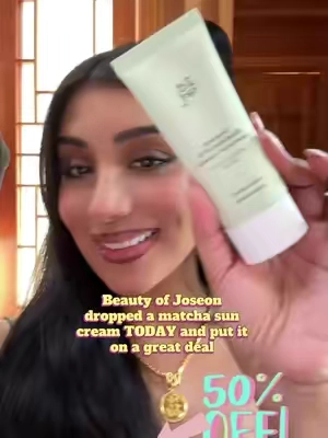@Beauty of Joseon #beautyofjoseon #matchasuncream #koreanskincare 