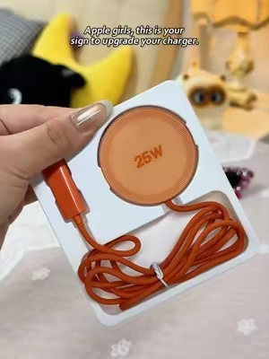 This magnetic charger makes everyday charging so much easier.#AppleGirl #MagneticCharger #WirelessCharger #AppleAccessories #weeklydeals 