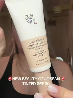 Beauty Of Joseon upgraded their viral tinted SPF!! @Beauty of Joseon #beautyofjoseonsunscreen #beautyofjoseon #tintedspf #tiktokshopfalldealsforyou 
