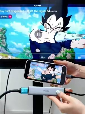 Stream 4K straight from your phone to TV — no Wi-Fi needed! #adaptador #tiktokshopfalldealsforyou #USBCHub #DockingStation #MustHaveGadget