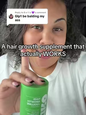 Replying to @B e l l a 💜 I HIGHLY suggest these! #opositiv #hairgrowth #hairshedding #hairgrowthtips #dhtblocker @O Positiv 