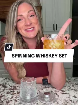 Stunning whiskey glass set 🥃 #whiskeyglass #giftforhim 